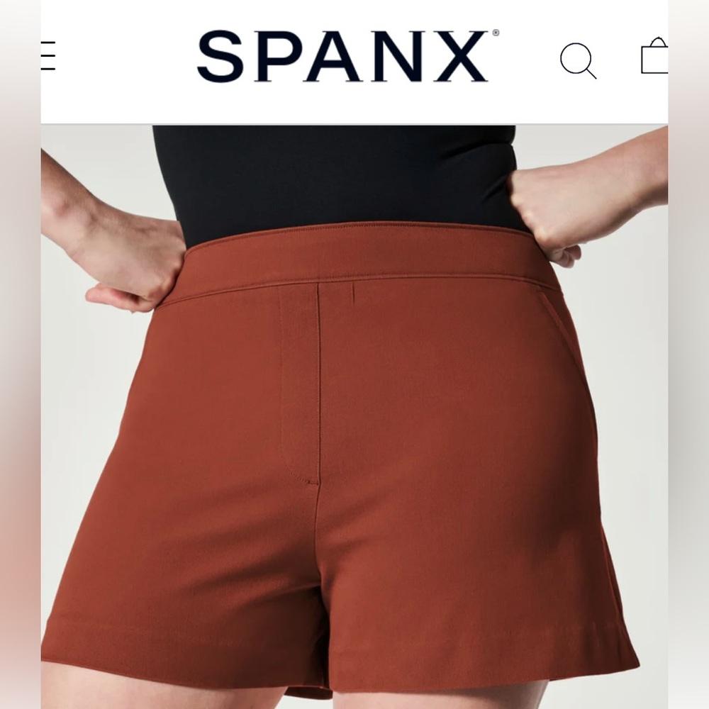 Spanx On The Go Pull On Shorts
